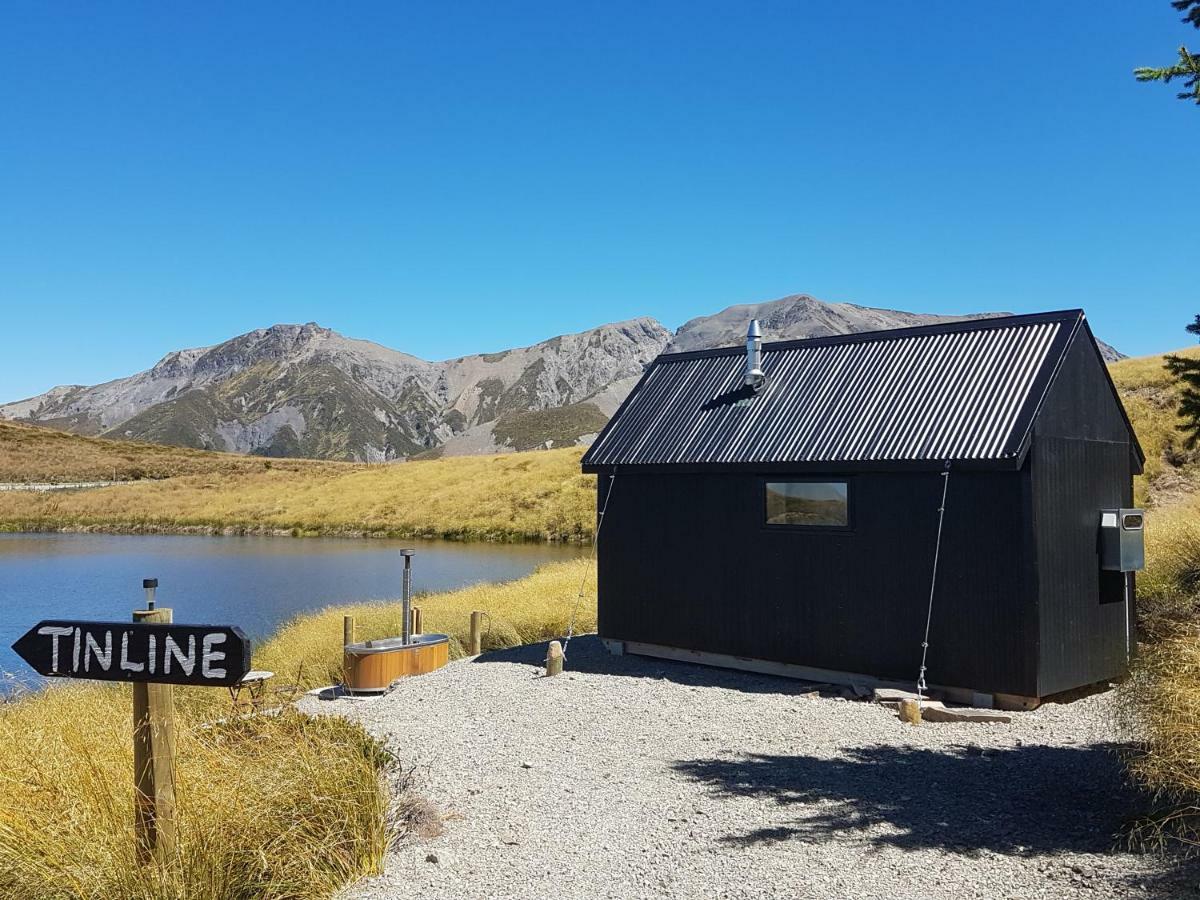 Lake Stella Mountain Huts Hotel Mt Lyford Buitenkant foto